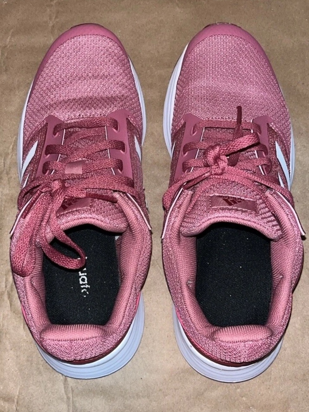 Adidas Cloudfoam Women’s Running Shoes Pink Mauve Athletic Sneakers galaxy Trace - Picture 4 of 7